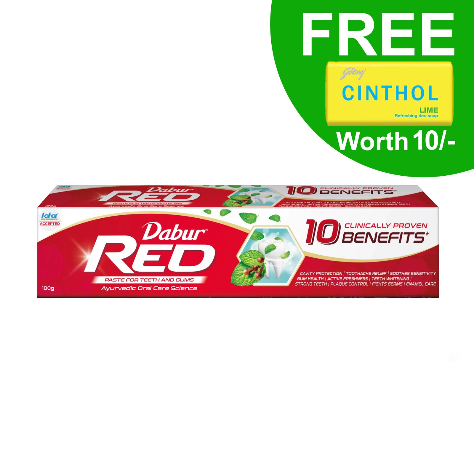 Dabur Red Toothpaste 100g
