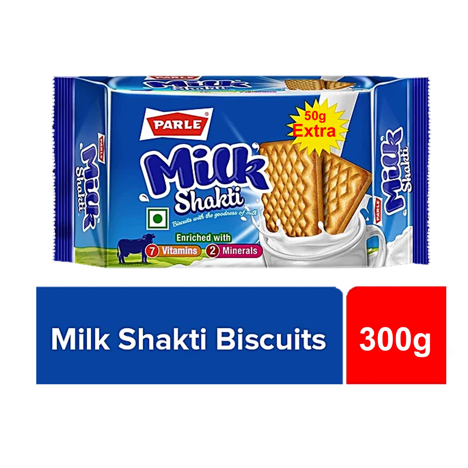 Parle Milk Shakti Biscuit 300g